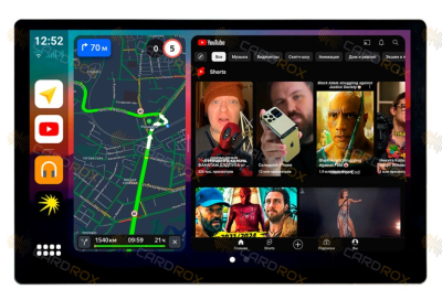 Штатная магнитола Toyota Raize 2019+, Daihatsu Rocky 2019+ (замена магнитолы 200x100мм) на Android 10, DSP, 4G, IPS, Carplay - Cardrox CD-4975-13 (11-13 дюймов)
