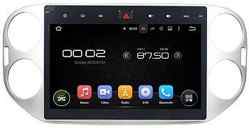 Штатная автомагнитола Android 9.0 Carmedia KD-1024-P5 для Volkswagen Tiguan 2007-2016
