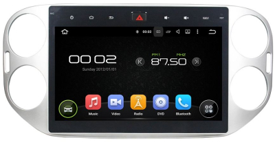 Штатная автомагнитола Android 9.0 Carmedia KD-1024-P5 для Volkswagen Tiguan 2007-2016