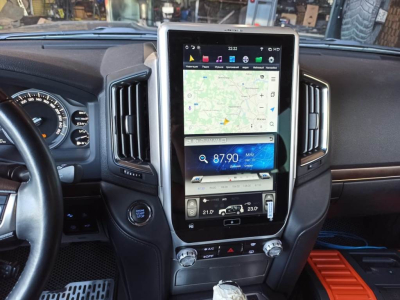 Магнитола Tesla для Toyota Land Cruiser 200 10.2015+ на Android 9.0 Carmedia ZF-1807H-DSP
