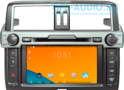 Штатная магнитола Toyota Prado 150 2013-2014+ Android 4.4 Newsmy Carpad DUOS 2