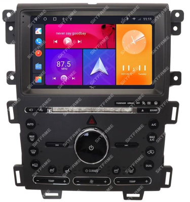 Штатная магнитола для Ford Edge 2010-2015 на Android 10, DSP, HDMI, Интерьерная подсветка - Carmedia SF-9065-A-D