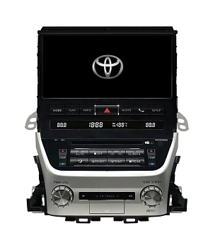Магнитола для Toyota Land Cruiser 200 10.2015+ top на Android 12 - Carmedia ZH-T1001