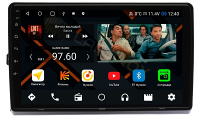 Штатная магнитола Toyota Sienna 2003 - 2009 XL20 на Android 11, DSP, 4G, IPS / QLED 2K, Carplay - Cardrox CD-4960