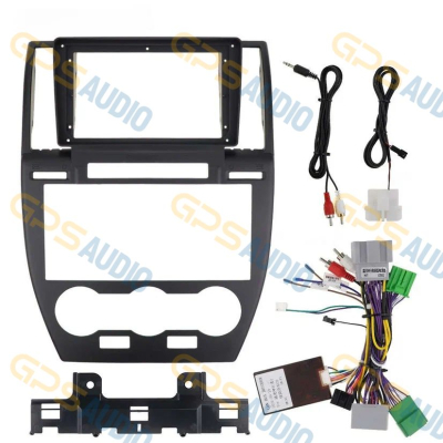 Штатная магнитола 12-14,6" для Land Rover Freelander 2006-2012 (монохромный экран и полка) (стиль LUX ONE) - Carmedia SF-9302