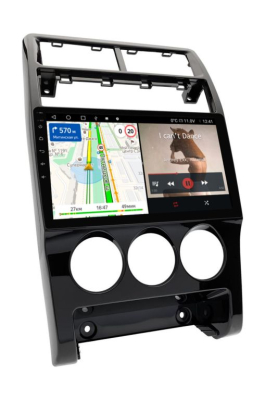 Штатная магнитола Lada Priora 2013-2018 черный глянец на Android 11 - Cardrox CD-4921M