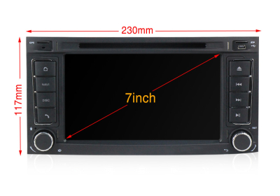 Штатное головное устройство Volkswagen Touareg, Transporter, Multivan на Android 10 Carmedia MKD-V730-P30