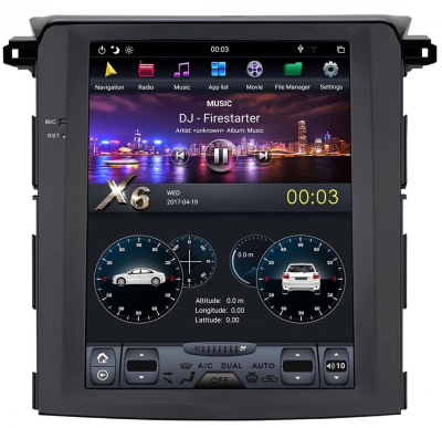 Магнитола Tesla для Subaru Forester, XV 2 2018-2021 на Android 11 - Carmedia ZF-1176-Q6