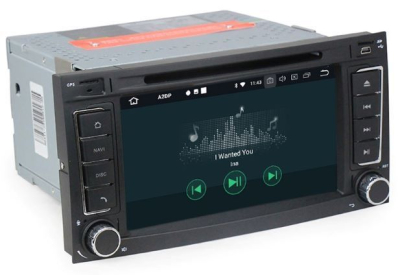 Штатное головное устройство VW Touareg 2002-2010, T5 Caravelle/Transporter 2003-2009, Multivan 2003-2015 на Android 10 Carmedia MKD-7016-P6