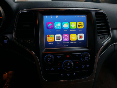 Магнитола для для Jeep Grand Cherokee 2013+ на Android 12 - Carmedia KP-J8401