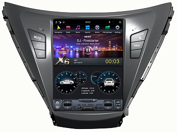 Магнитола Tesla для Hyundai Elantra, Avante 2011-2012 на Android 8.1 CARMEDIA ZF-1153
