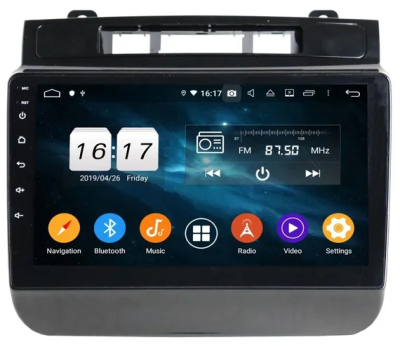 Штатная автомагнитола VW TOUAREG 2011+ Carmedia KD-9149-P5-32 Android 10 DSP