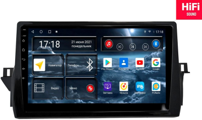 Автомагнитола штатная Redpower 75332 на Android 10 для для Toyota Camry XV70 9-поколение, рестайлинг (11.2020-н.в.) глянец
