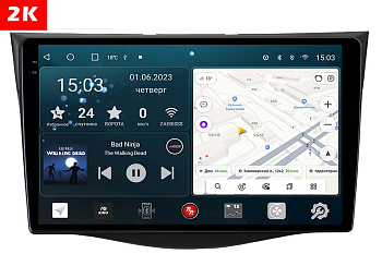 Автомагнитола штатная с 2K экраном RedPower 71018 Slim на Android 10 для Toyota RAV 4 III (XA30) 2006-2013