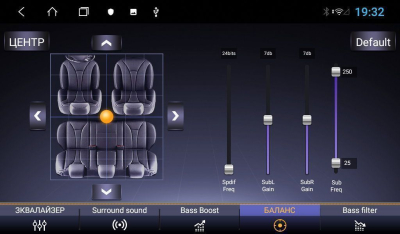 Штатная магнитола на Android 10 VOMI ST2824-TS9 для Honda CR-V III 2006-2012