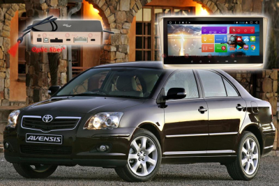 Автомагнитола штатная RedPower 51287Z IPS DSP на Android 8.0 для Toyota Avensis 2003-2008 (золотистый)
