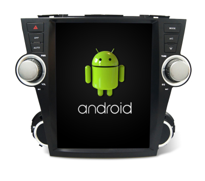 Головное устройство 12 дюймов TOYOTA Highlander 2007-2013 U40 Android 6.0 CARMEDIA SP-12107-T8 tesla-style