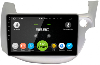Штатная магнитола Roximo CarDroid RD-1902F для Honda Fit 2, 2007-2014