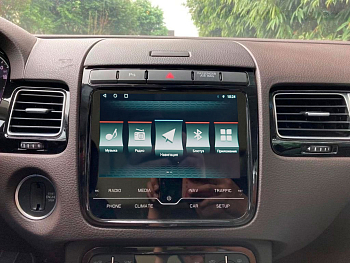 Штатная автомагнитола Volkswagen Touareg 2011+ Carmedia SL-V801 Android 10