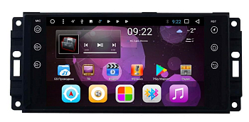 Штатная автомагнитола VOMI ST8718-T8 для Jeep, Dodge, Chrysler 2006-2015 (красная подсветка) на Android 8.1.0