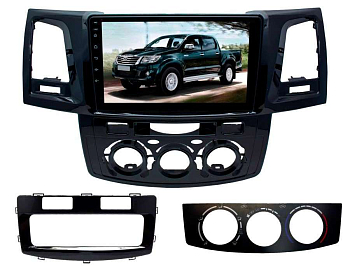 Магнитола Toyota Fortuner, Hilux 2008-2014 год (климат и кондиционер) LeTrun 2754-4217 9 дюймов VT Android 10.x MTK-L 2+16 Gb ASP Магнитола Toyota Fortuner, Hilux 2008-2014 год (климат и кондиционер) LeTrun 2754-4217 9 дюймов VT Android 10.x MTK-L 2+16 Gb ASP