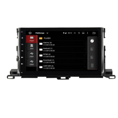 Штатная автомагнитола Toyota Highlander 2014+ u50 Carmedia KD-1036-P6 Android 9.0 DSP