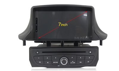 Штатное головное устройство Renault Megane 2009+, Fluence 2010+, черный или белый на Android 10 Carmedia MKD-R709-P30-8