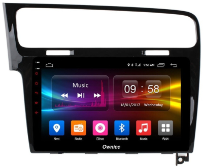 Штатная магнитола для Volkswagen Golf 7 2013-2017 на Android 12 (14), (QLED/2K) - Carmedia OL-1907-NPQU