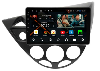 Штатная магнитола Ford Focus I 1998 - 2005 на Android 11, DSP, 4G, IPS / QLED 2K, Carplay - Cardrox CD-4847