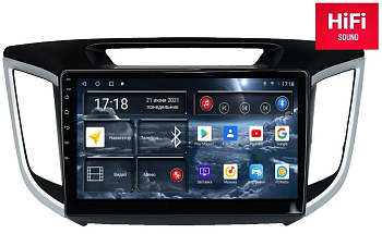 Автомагнитола штатная Redpower 75025 на Android 10 для для Hyundai Creta 1-поколение, GS (06.2015-09.2021)
