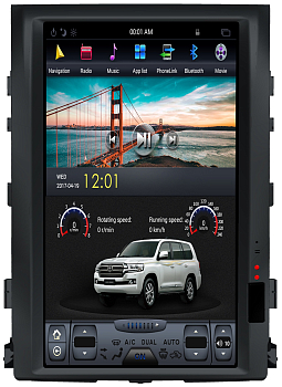 Магнитола Tesla для Toyota Land Cruiser 200 2007-2015 на Android 7.1 CARMEDIA ZF-1806L Магнитола Tesla для Toyota Land Cruiser 200 2007-2015 на Android 7.1 CARMEDIA ZF-1806L