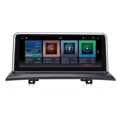 Штатная автомагнитола Bmw X3 e83 (2004-2009) джойстик в комплекте Carmedia MKD-B1024 Android 8.1 DSP