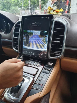 Штатное головное устройство Tesla для Porsche Cayenne 2011-2015 на Android 7.1 Carmedia NH-1004