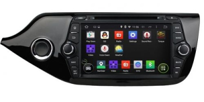 Штатное головное устройство для KIA Cee'd II 2012+ (рамка глянец) на Android 8.0 Carmedia KDO-8055