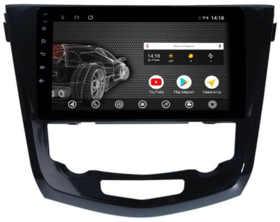 Штатная магнитола на Android 10 VOMI ST2728-T3 для Nissan X-Trail T32 2014+, Qashqai J11 2014+ климат