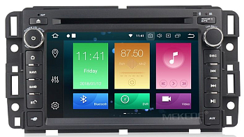 Штатное головное устройство HUMMER H2 2007-2009 рестайлинг, CHEVROLET TAHOE 2006–2015 (GMT900) / Z71 на Android 10 Carmedia MKD-G727-P4N