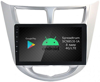 Штатная магнитола Roximo 2K / RI-2003 для Hyundai Solaris, 2010-2017 на Android 12 (8/128Gb)