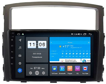 Штатная магнитола VOMI ZX333R9-7862-LTE-4-64 для Mitsubishi Pajero 4 2006-2020 на Android 10