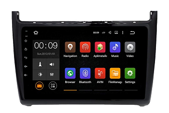 Штатная магнитола Roximo 4G (2K) RX-3707 Volkswagen Polo (Android 13)