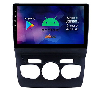 Штатная магнитола для Citroen C4, 2010- на Android 14 - Airoc RMN-2906
