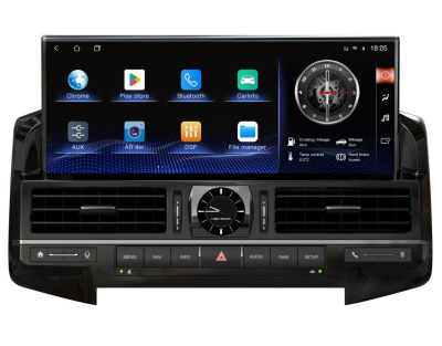 Магнитола для Toyota Land Cruiser 200 10.2015+ top на Android 12 - Carmedia ZH-T1269