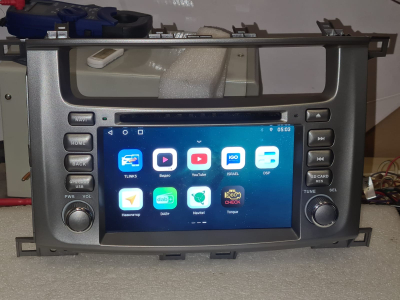 Штатная магнитола для Toyota Land Cruiser 100 2002-2007 Android 12 - Carmedia MKD-7083-S10