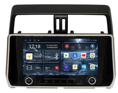 Автомагнитола штатная RedPower K71365 на Android 10 для Toyota Land Cruiser Prado 150 (2018+)