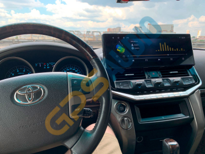 Магнитола для Toyota Land Cruiser 200 2007-2015 top на Android 12 - Carmedia ZH-T1602