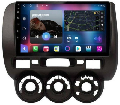 Штатная магнитола для Honda Fit 2007-2014 на Android 13, QLED/2K, 4G - FarCar S500 Plus (1233M бронза)