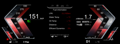 Приборная панель для BMW 7 серии E65/E66 (2004-2008) - Radiola RDL-1303
