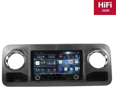 Автомагнитола штатная Redpower K75368 на Android 10 для Mercedes-Benz Sprinter 3-поколение VS30 (02.2018-2022)