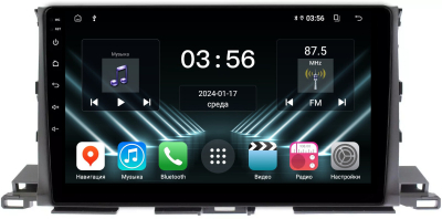 Штатная магнитола для Toyota Highlander 3 U50 2013-2020 на Android 13 - FarCar (D/DX467M)