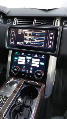 ЖК климат-контроль для Land Rover Range Rover 4 2012-2016 (без выреза под CD) с функцией Apple Carplay - Radiola Vogue климат Carplay 12+