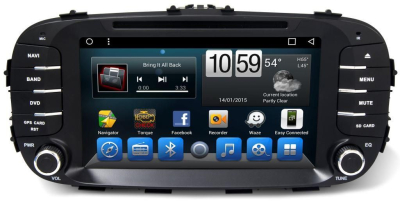 Штатное головное устройство для Kia SOUL II 2014+ на Android 8.1 Carmedia KR-8134-S9